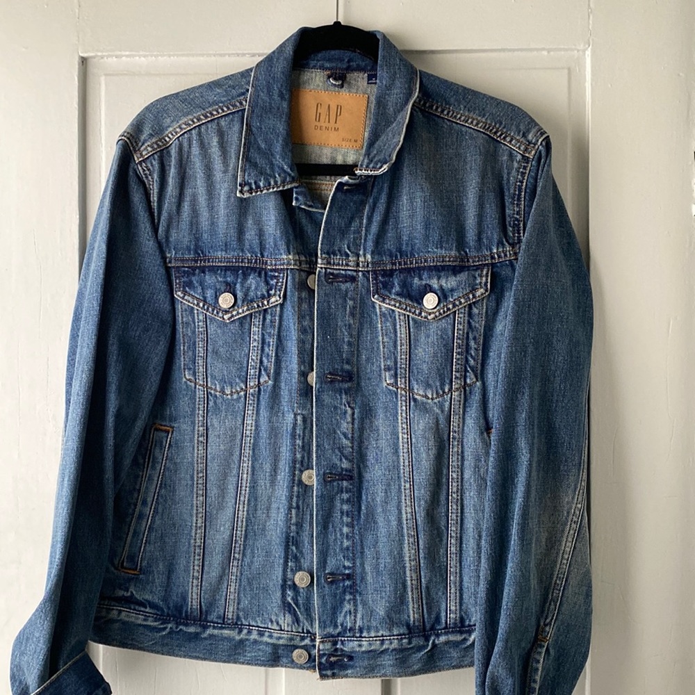 Men’s Gap Icon Denim Jacket Indigo Wash